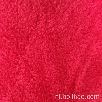 Geverfd Shearing Fleece Fabric